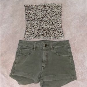 JOHN GALT/BRANDY MELVILLE CROPPED TUBE TOP✨